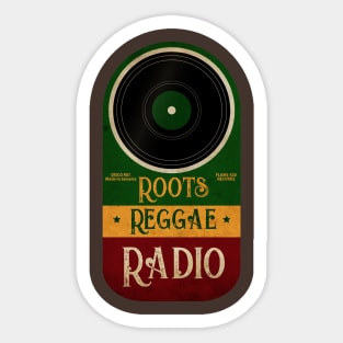 Roots Reggae Radio Sticker